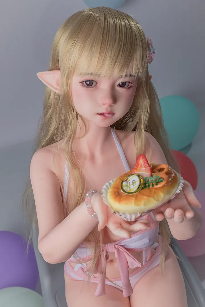 110cm (3ft7) Petite Elf Silicone Sex Doll Loxi, ROS Head #113B